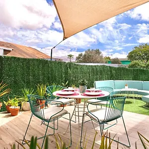 Casa Mimar - Moderna, Jardín Y Wifi Fibra 1 Gb, Ideal Vacaciones Y Teletrabajo La Oliva